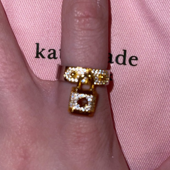 Kate spade lock and spade ring - Picture 5 of 6